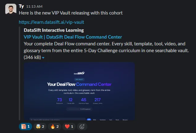 Priority access drop for new workflows and beta features