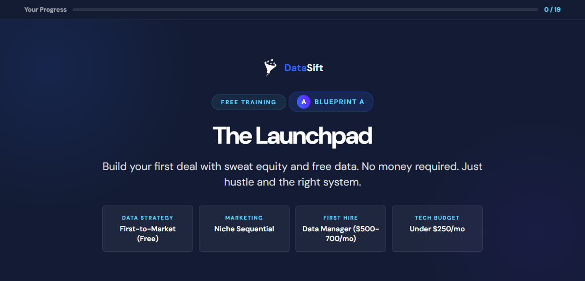 Blueprint A: The Launchpad