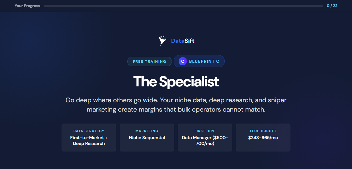 Blueprint C: The Specialist